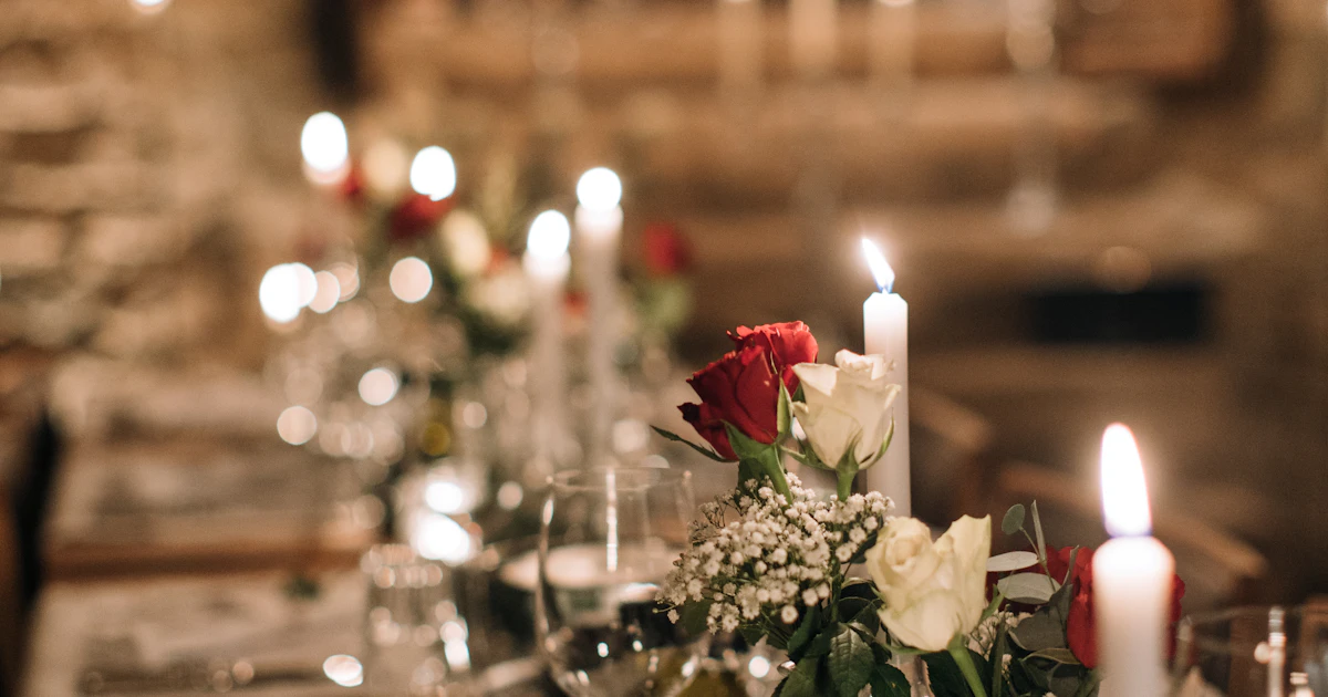 Dekorisani restoran za svadbenu proslavu